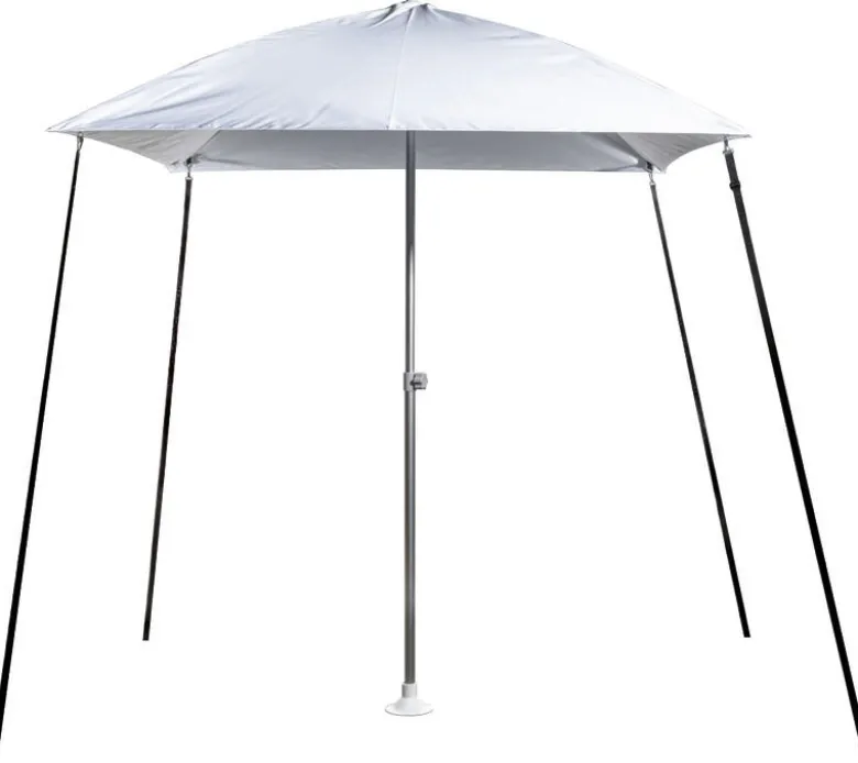 PARASOL hopfällbart solparasoll för båt, vitt