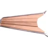 Peke Universal 115x52cm Rör Ø32mm, Teak