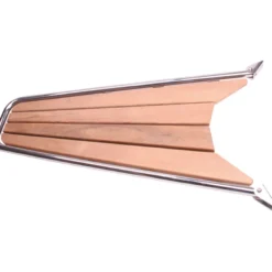 Peke Universal 115x52cm Rör Ø32mm, Teak