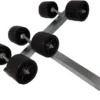 Pendlande sidorulle 40 mm 6 rullar