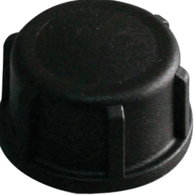 Plastkåpa svart 1/2" gänga