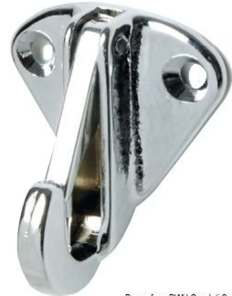 Platta AISI 316 med bas för snabbschackel 10 mm