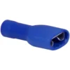 Platt kontakt Hona Isolerad Blå 6.4x0.8mm 10st