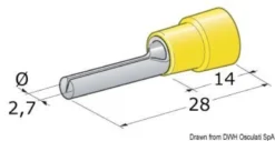 Plugg + hankontakt 2.5-6 mm²