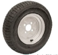 Pneumatiska hjul för högfartstrailers 4.5/10"