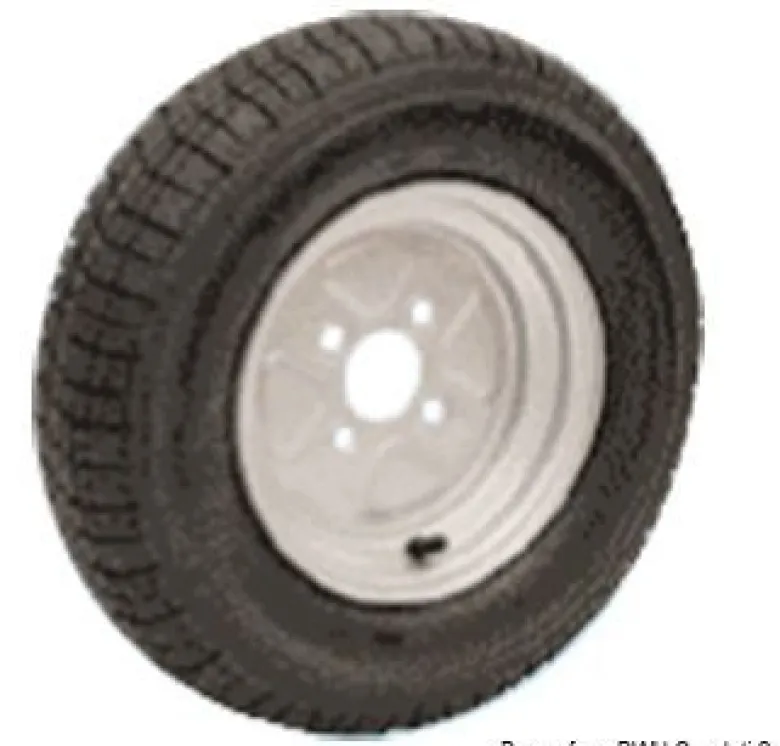Pneumatiska hjul för högfartstrailers 4.5/10"