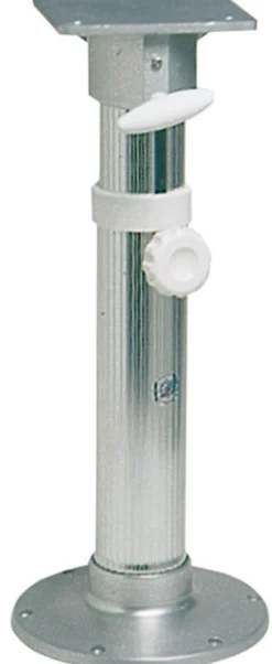 Polerad vridbar teleskopisk stolpedestal 45-62 cm