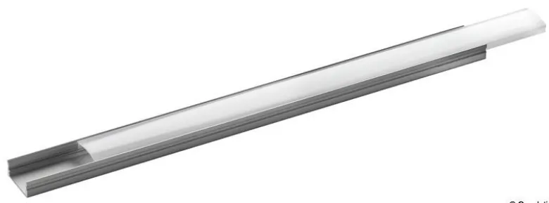Profil för infällnad av LED-strips 1mt-17.3x8.4mm