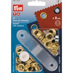Prym Öljetter i Mässing 8mm