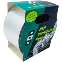 Psp alu. ventilationstejp förstärkt 50 mm x 7 meter