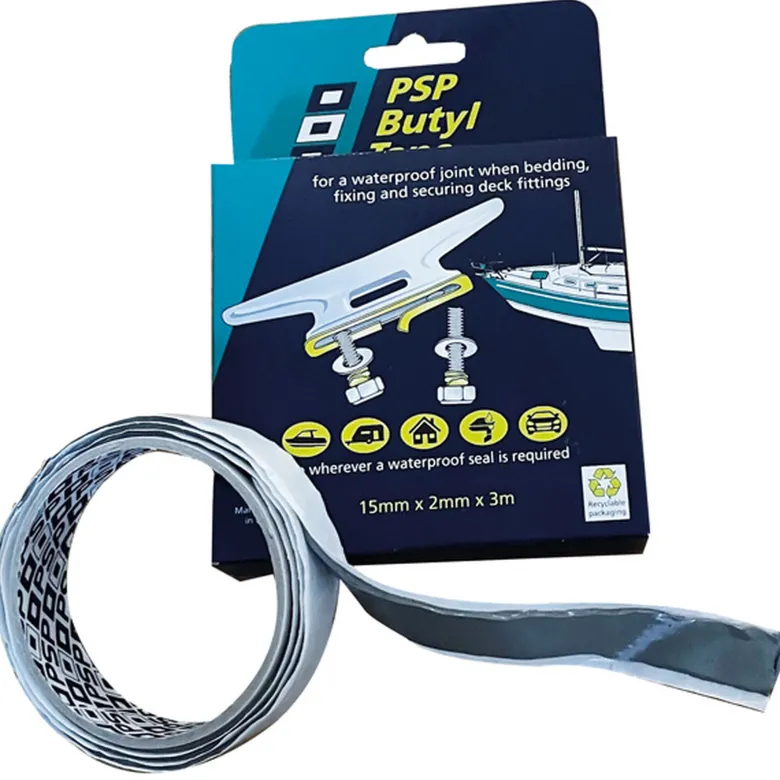 PSP Butyltejp 15x2 mm, grå