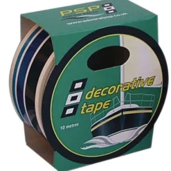 PSP Go-fast Dekortejp 3 x Blå Stripe, 21 mm x 10 m