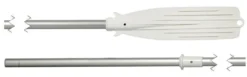 Åra i plast/anodiserad aluminium 160 cm