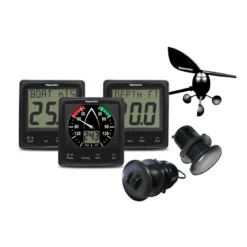 Raymarine Instrumentpaket i50 & i60, Tre displayer