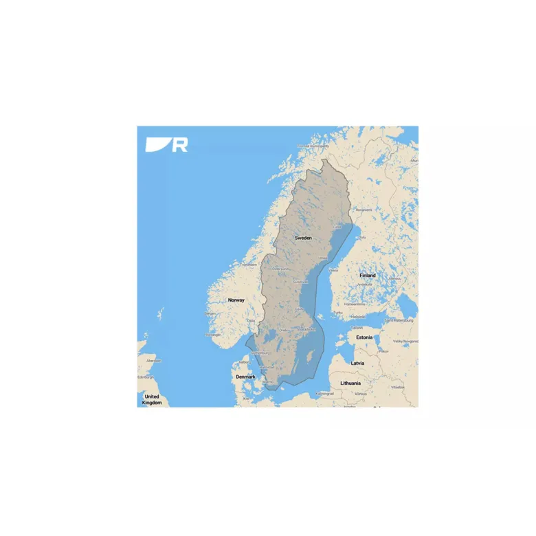 Raymarine LightHouse Sjökort Sverige