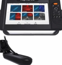 Raymarine Plotter/ekolod Element 9HV + HV-100 givare Inkl. Sjökort