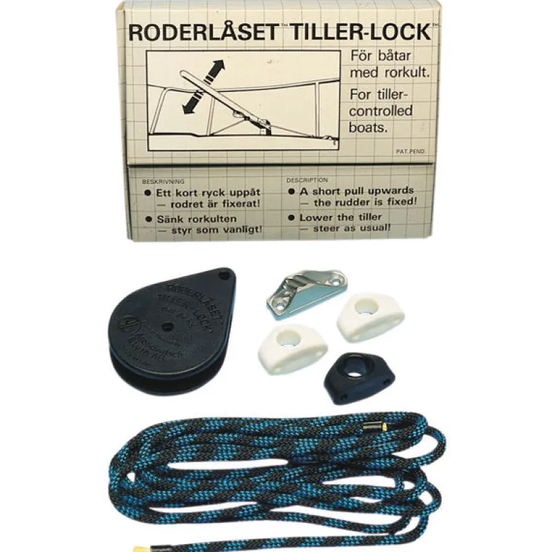Roderlås tiller-lock