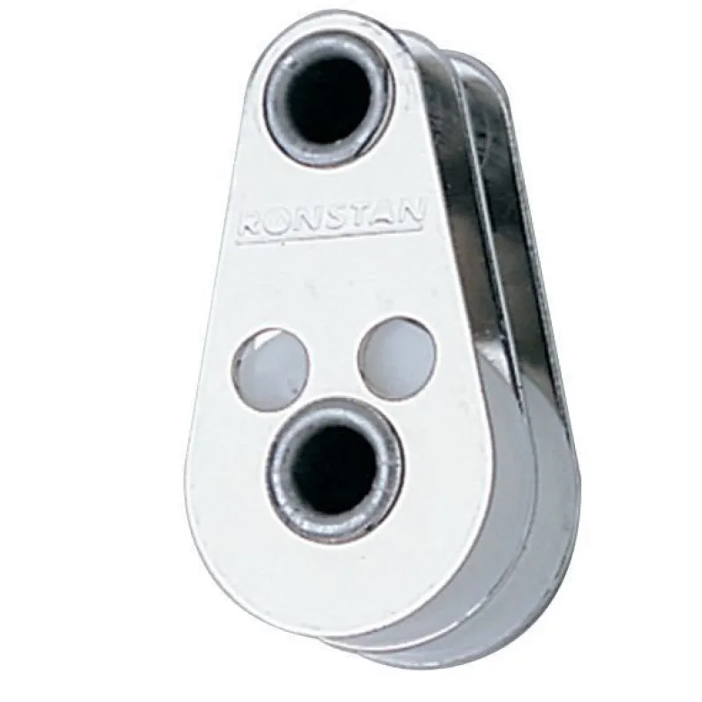 Ronstan Dubbelblock med rörnit,19 mm