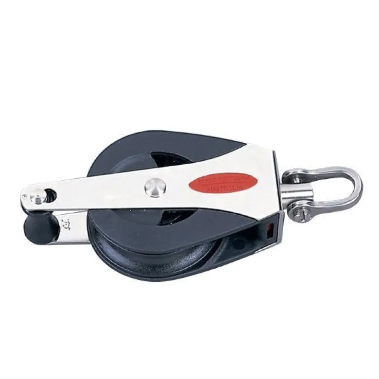 Ronstan Enkelblock med swivel och hundsvott 40k