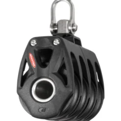 Ronstan Orbit Quadblock med svirvel serie 40, 10 mm