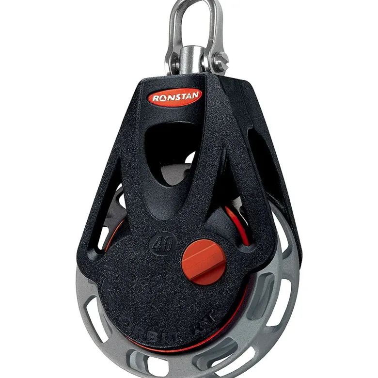 Ronstan Orbit spärrblock med swivel, manuell serie 40