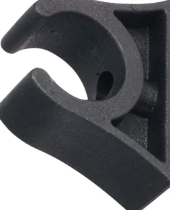 Rörclips svart 50 mm