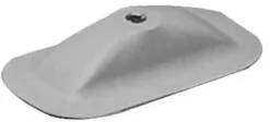 Årtullshållare 200x100 mm grå RAL 7035