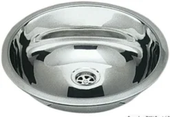 Rund diskho SS, spegelpolerad 387 mm