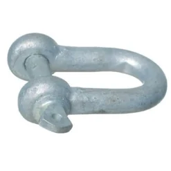 Schackel med vingskruv galv. 5mm
