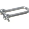 Schackel med Vingskruv Lång 10mm