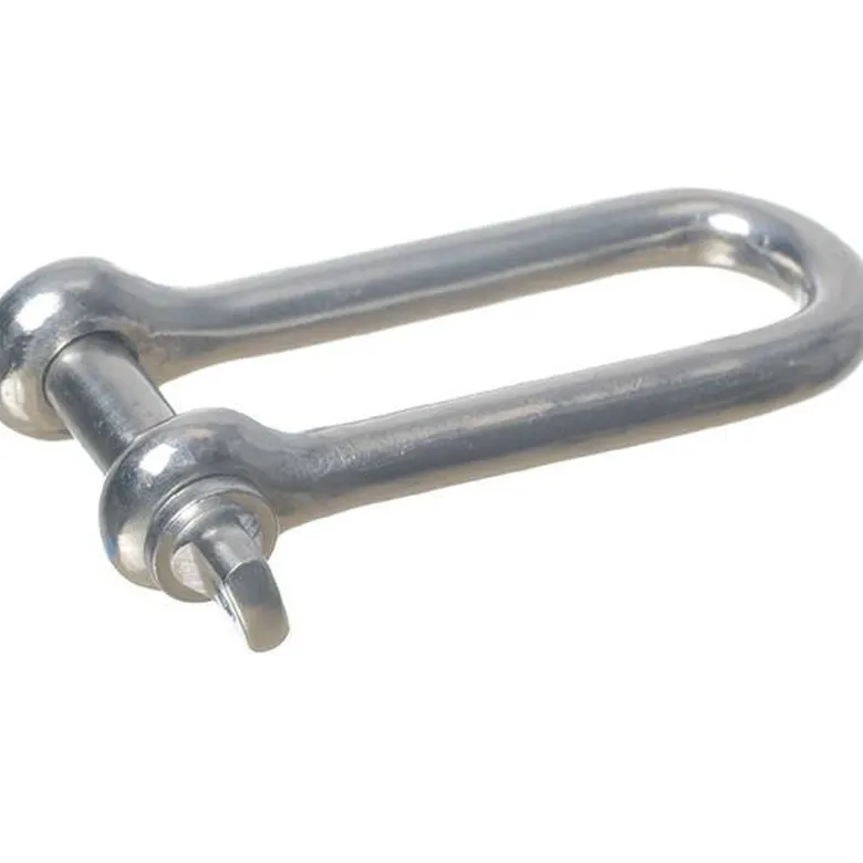 Schackel med Vingskruv Lång 10mm
