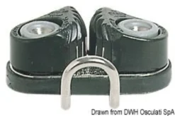 Servo 11 clamcleat 3/8 mm