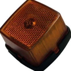 Sidomarkeringslampa Orange till Släpvagn 62 x 65 x 40 mm