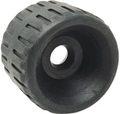 Sidorulle, svart 104x80 mm Ø hål 21 mm