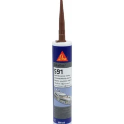 Sikaflex-591 Svart 300 ml Tätningsmassa