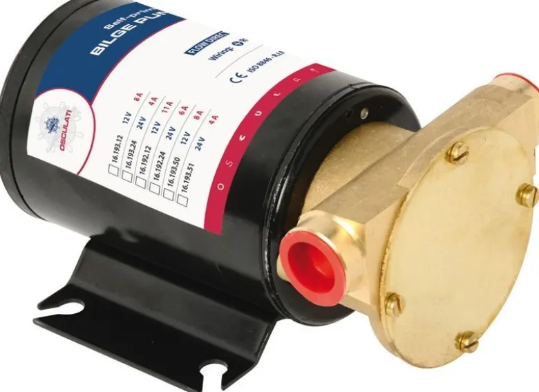 Självsugande länspump 24 V 7 A
