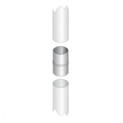 Skarvhylsa för ø80 mm rör