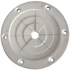 Skottmonterad spöhållare 100mm vit
