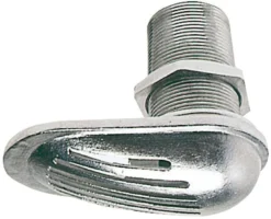 Skrovgenomföring med sil AISI 316 3/8"