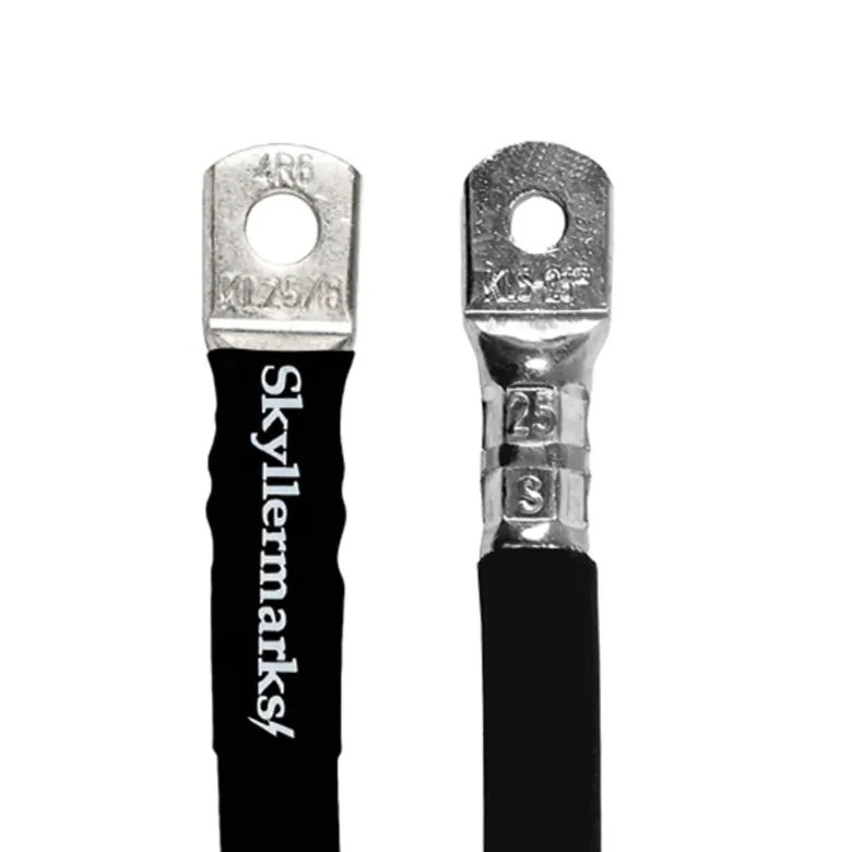 Skyllermarks Färdigpressade kablar svart krympslang (-) 50 mm² Ø6 140 cm