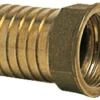 Slangadapter med invändig gänga i gjuten mässing 1"1/2 x 45 mm