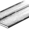 Slitlist 2x34.1x13.5 mm svart