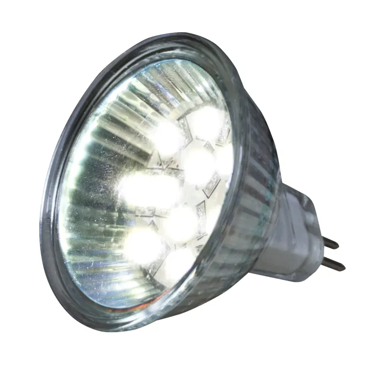 Smd led varmvit mr16 fattning 12v 2,3w