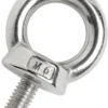 Smidd öglebult med hangänga AISI316 16 mm