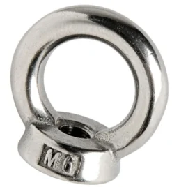 Smidd öglebult med invändig gänga AISI316 16 mm
