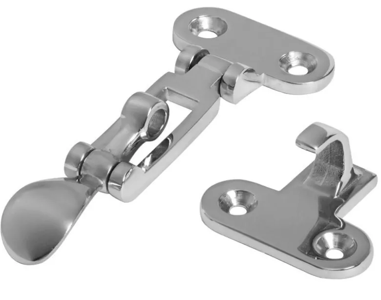 Spaklås inox 75x37 mm