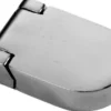 Spegelpolerat gångjärn i AISI316 45x30 mm