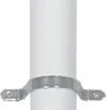 Spöhållare för skottmontering vit 41mm