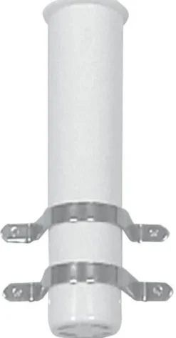 Spöhållare för skottmontering vit 41mm