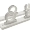Spöhållare i aluminium (för 3 spön)